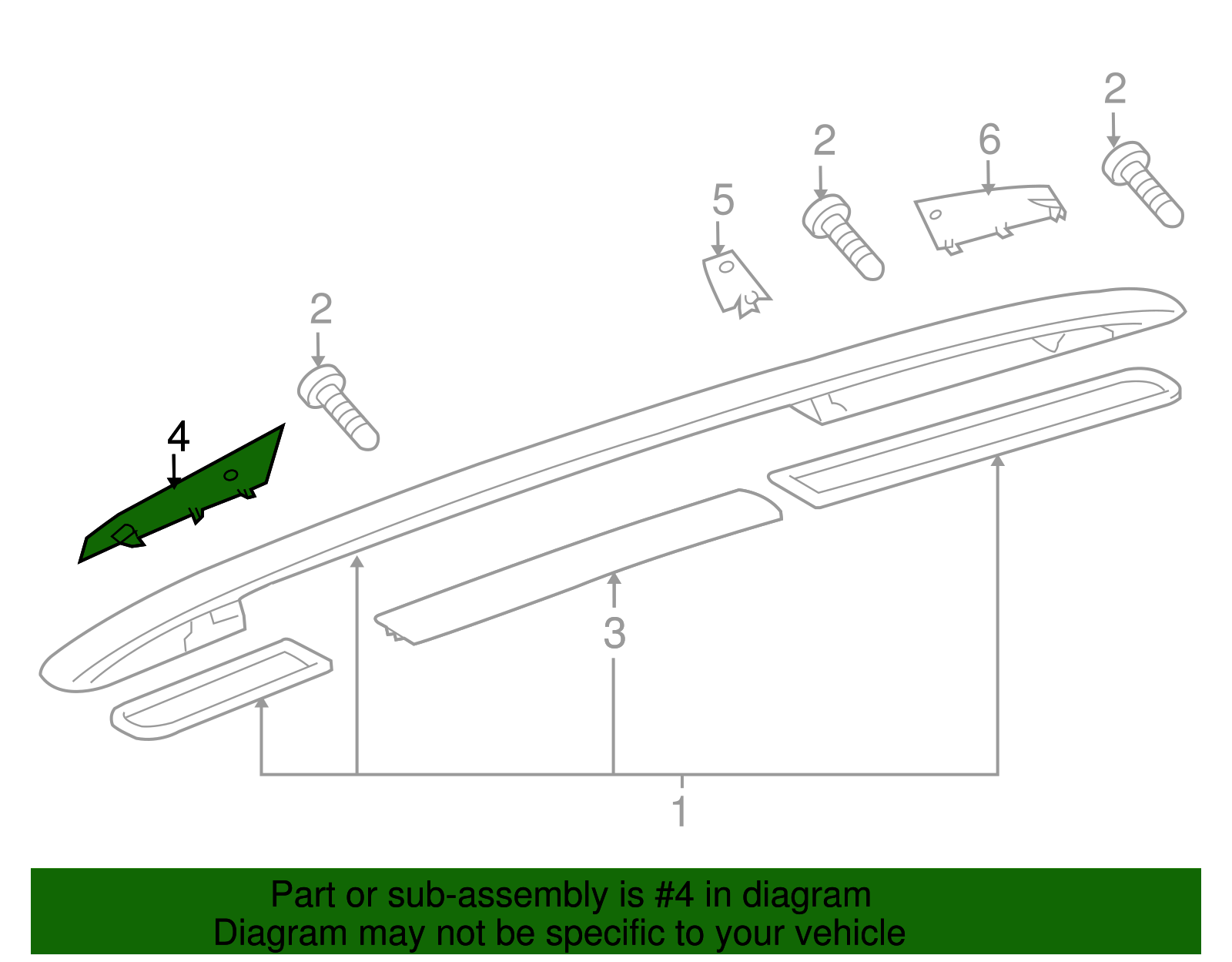 Front Cap - Volkswagen (7L6-860-145-8Z8)
