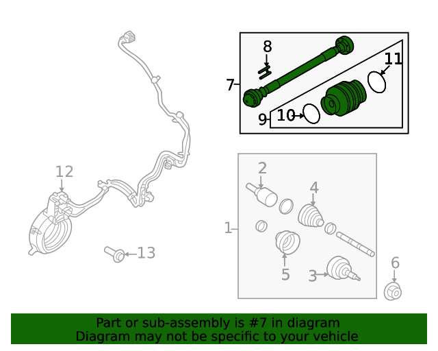 2021 Ford F150 Drive Shaft ML3Z4A376A QuirkParts