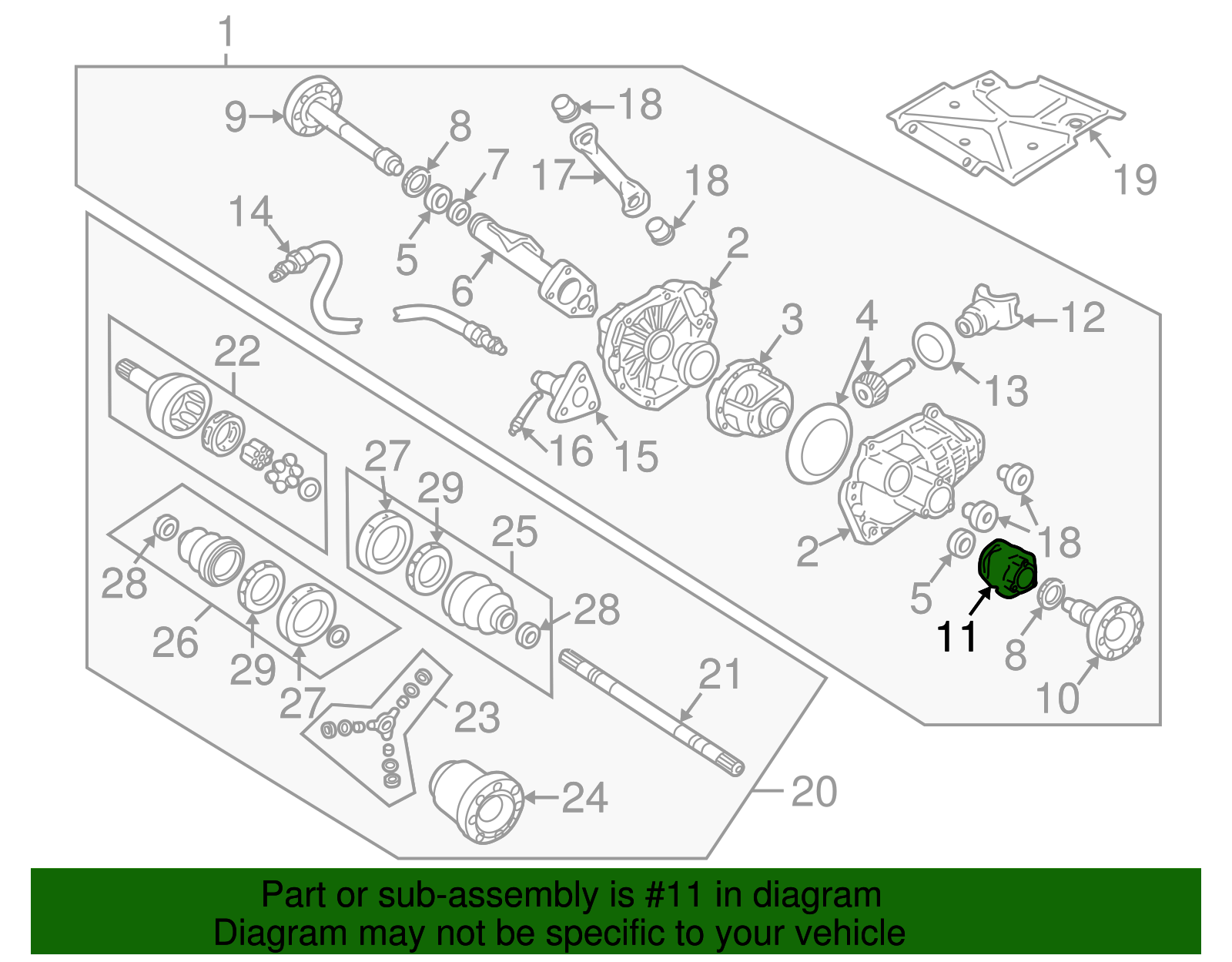 Carrier Cover - GM (12471587)