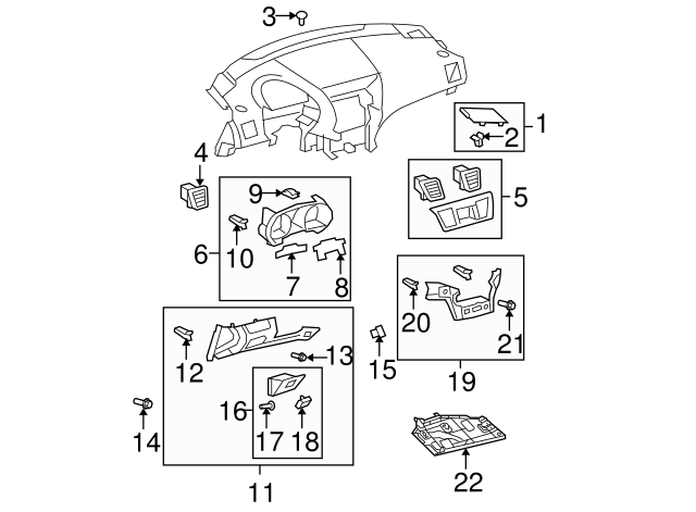 TOYOTA 66991-48010-C0 Cup Holder