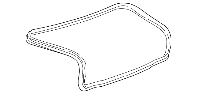 Weatherstrip - Ford (YW4Z-5443720-AA)