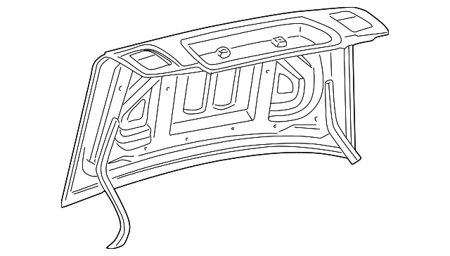 Trunk Lid - Ford (XW4Z-5440110-AA)
