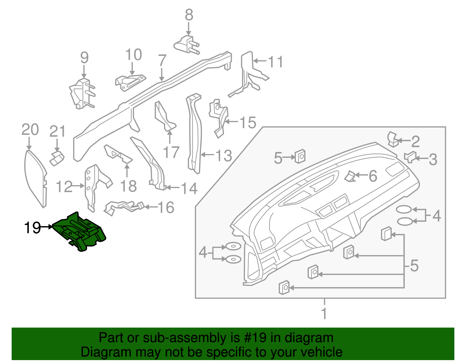 Clamp - Volkswagen (8E0-857-117)