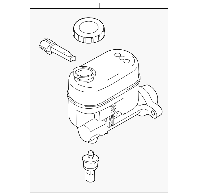 LC2Z2140A Master Cylinder 20212023 Ford E350 Super Duty Shop