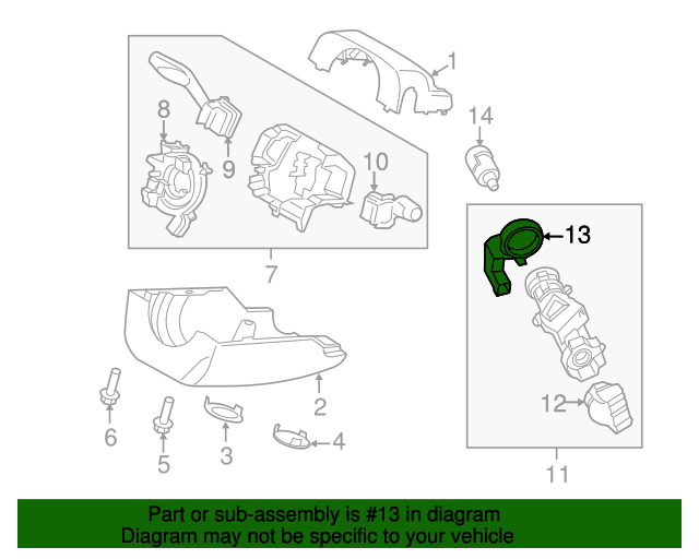 20132020 Ford Fusion Ignition Immobilizer Module DS7Z15607A