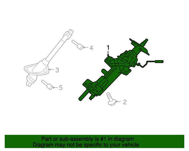 20062010 Hyundai Sonata Steering Column 563103K200 OEM Parts Online