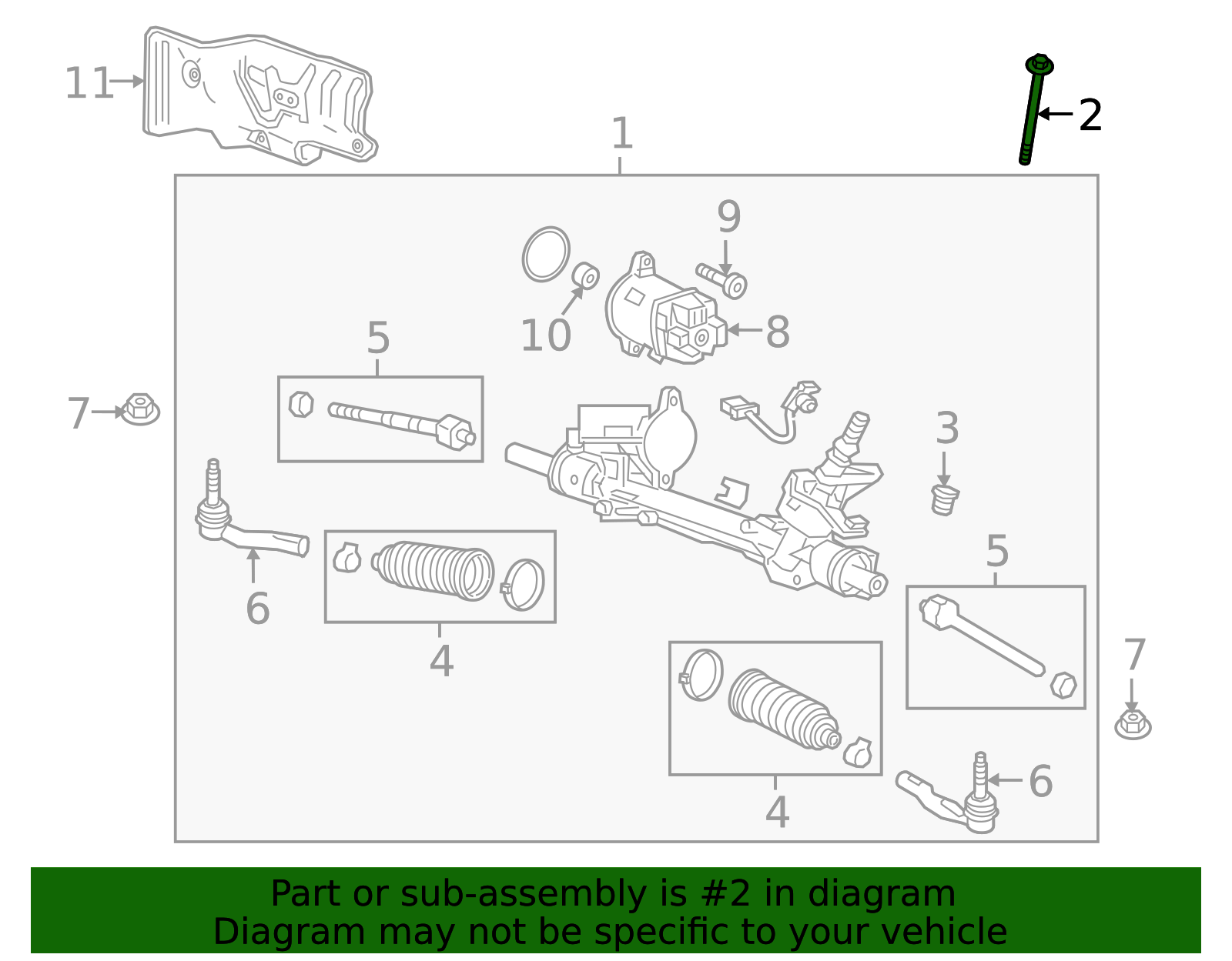 Multi-Purpose Bolt - GM (11611262)
