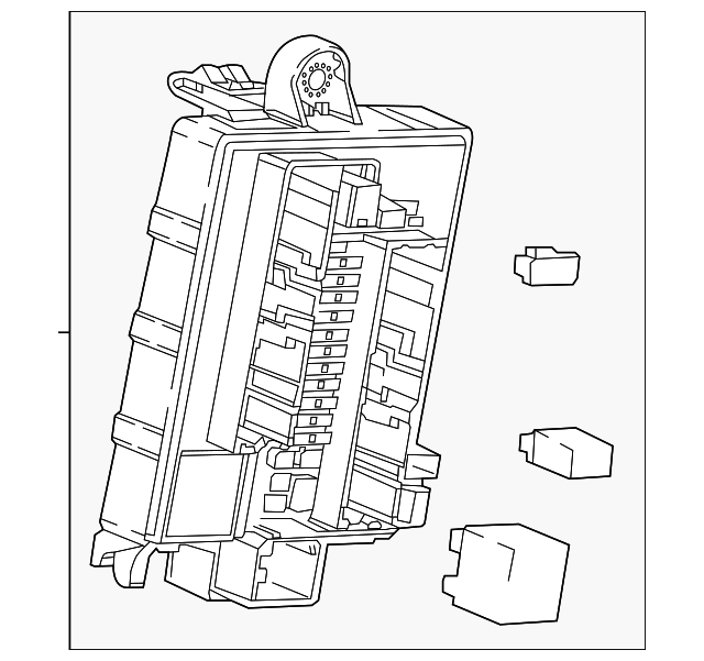 20212024 GM Body Wiring Harness Junction Block 84721427 GM