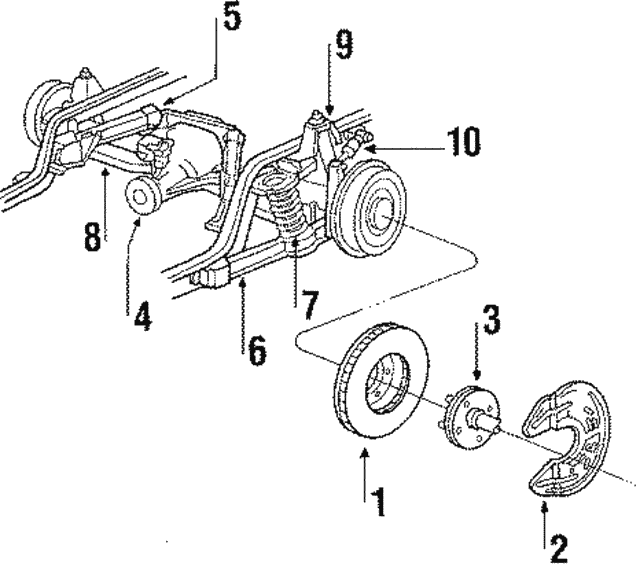 19841986 Ford Mustang Damper Assembly E5ZZ4A263D QuirkParts