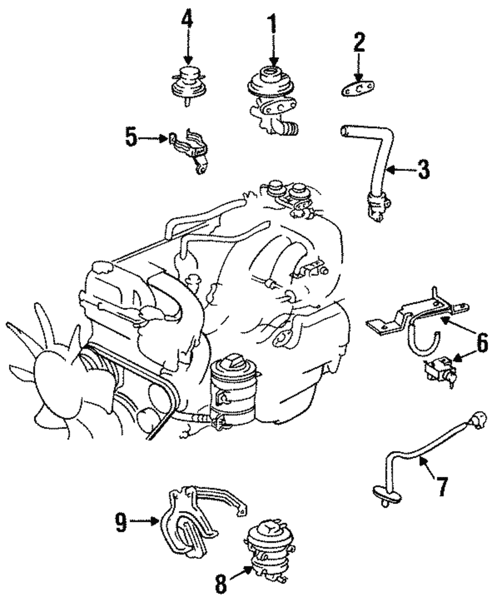 Egr Pipe - Toyota (25601-66010)
