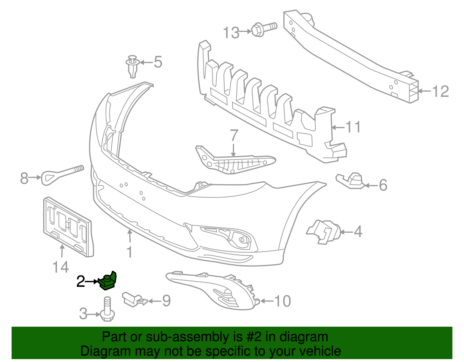 Bumper Cover Clip - Toyota (90467-09230)