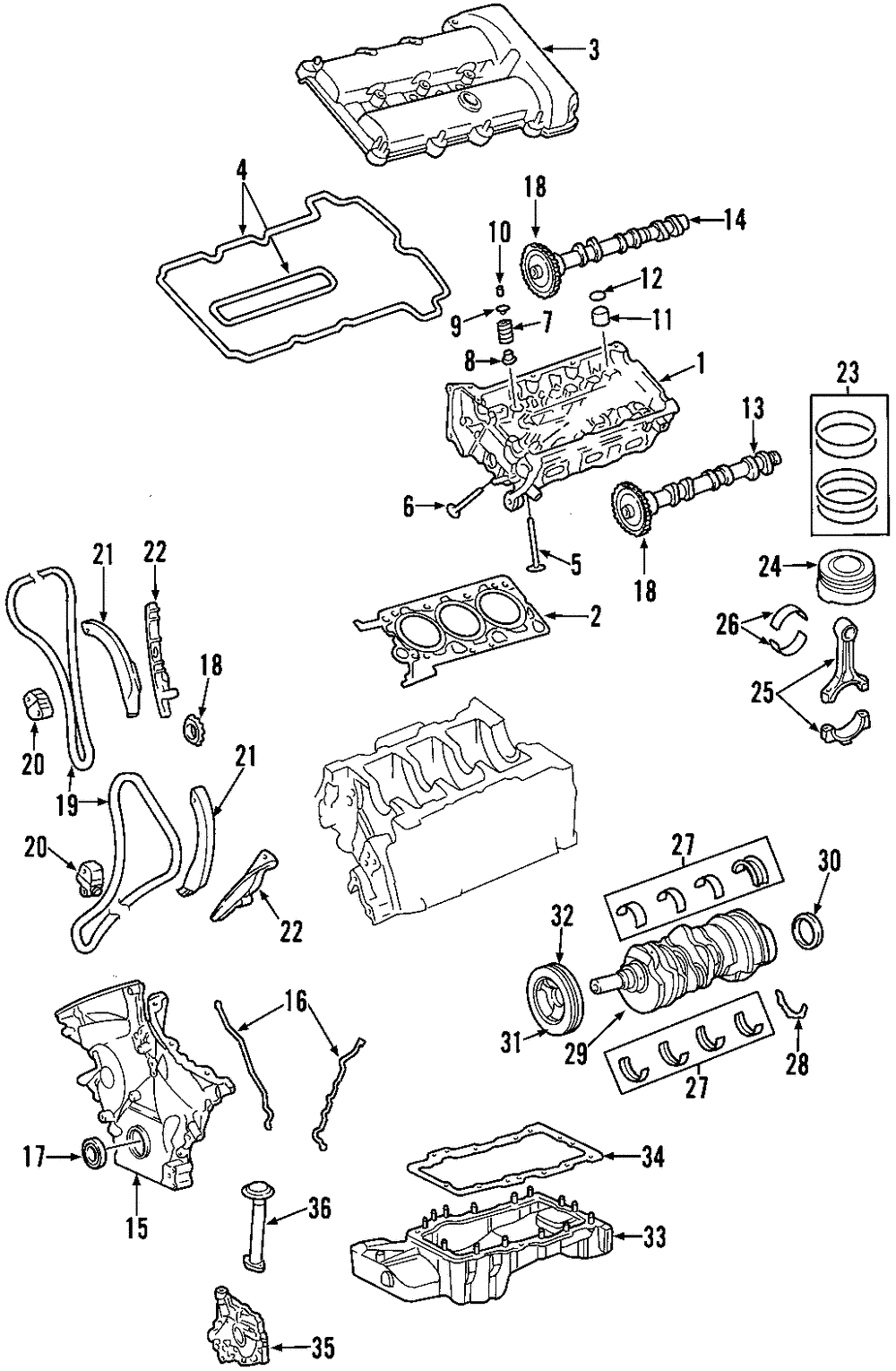 Tensioner Arm - Ford (XW4Z-6L253-BA)