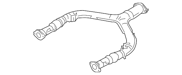 Front Exhaust Pipe For 2005-2006 Infiniti G35 AWD Sedan 3.5L V6 T466QZ