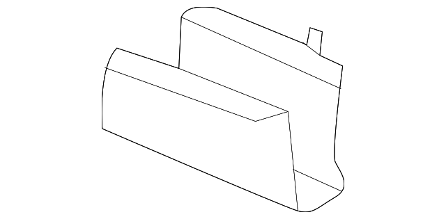 Driver Side Floor Panel Number 6 Cross Bar Extension - GM (84093845)