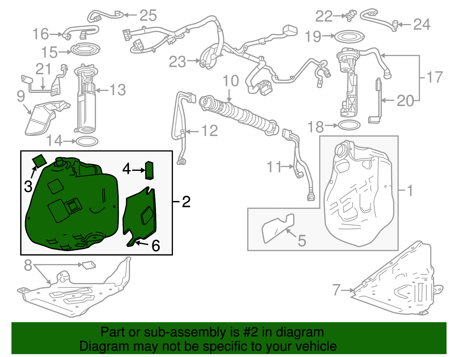 Tank - GM (87850537)