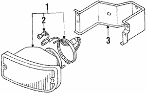 Fog Light | Mitsubishi Parts On Sale
