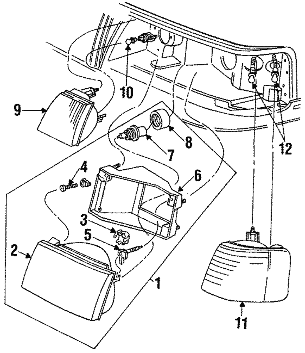 Mount Panel - Ford (E7WY-13101-A)