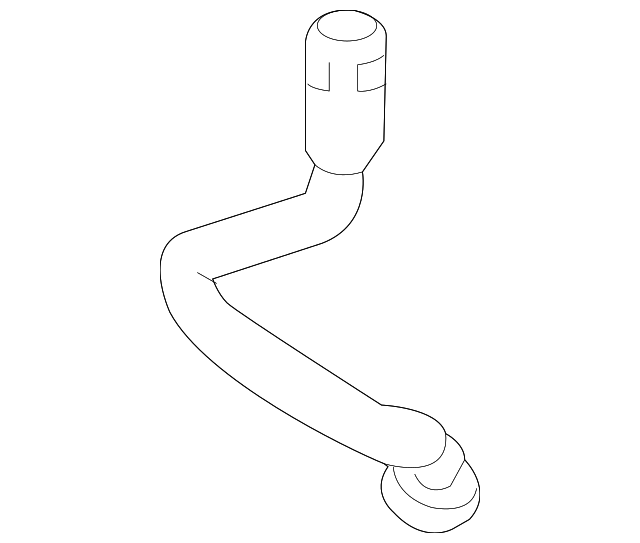 23376529 GM Air Conditioning Evaporator and Blower Module Drain Hose